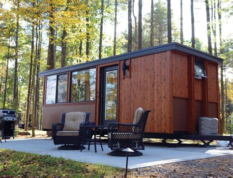 A tiny house resort - Meet the Tiny House Family Who Built an Amazing Mini Home for Just $12,000. 6 great ways to organize your tiny home. Basecamp tiny home boasts a large rooftop deck for mountain-climbing couple and ...